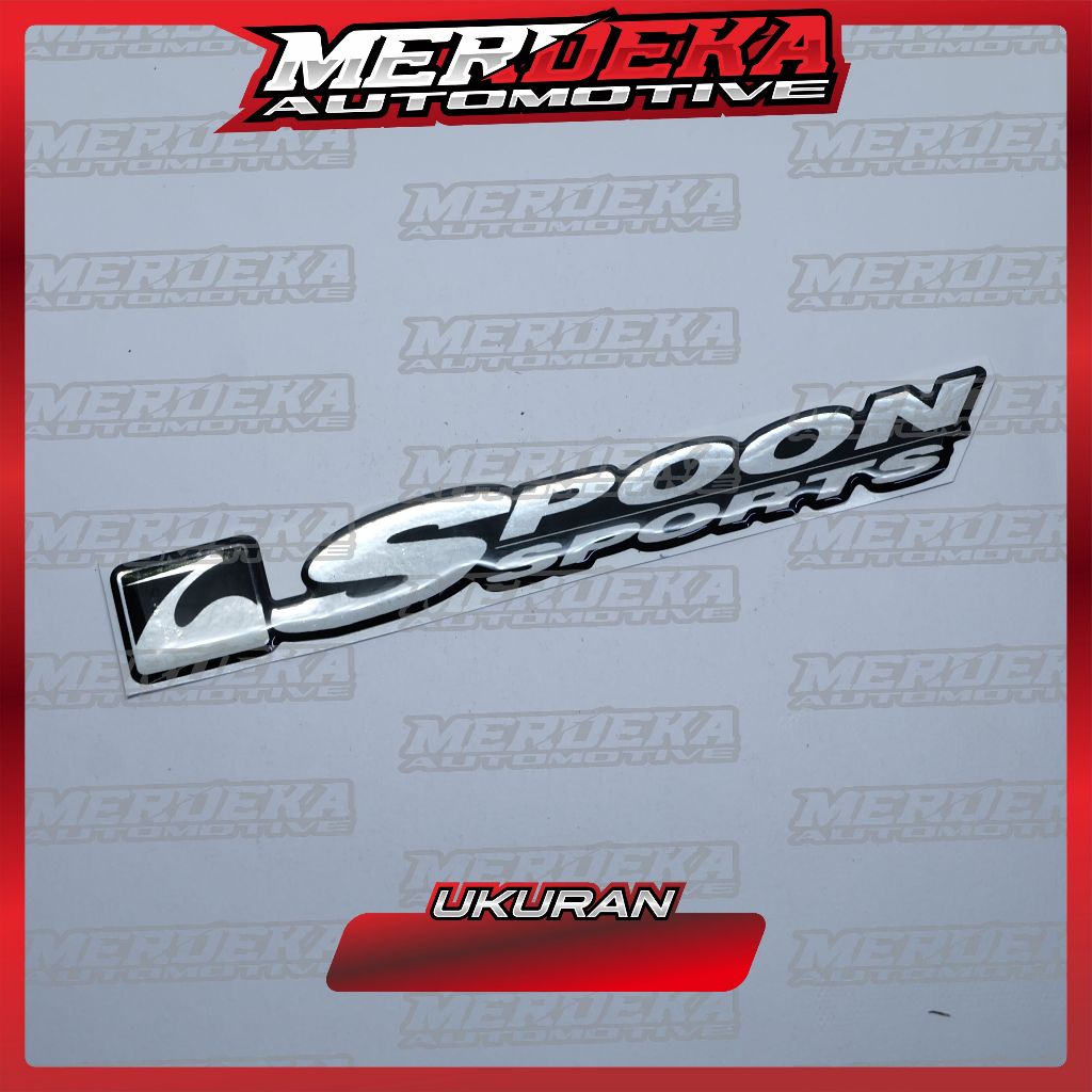 emblem timbul spoon sport honda | emblem logo spoon sport