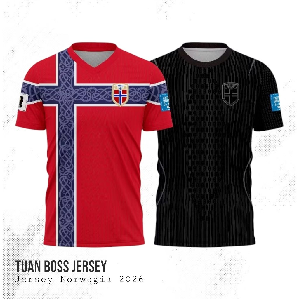 JERSEY NORWEGIA HOME AWAY PIALA DUNIA 2026