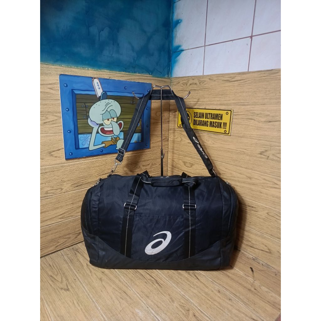 Tas dufflebag travelbag olahraga gym padel dll Asics second original