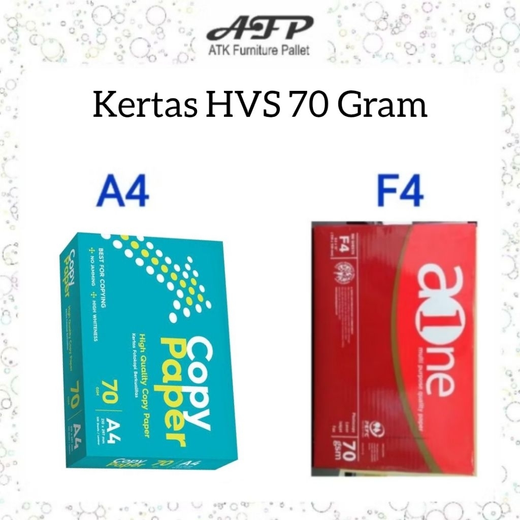 Kertas HVS A4 F4 70 gram Aone Copy Paper