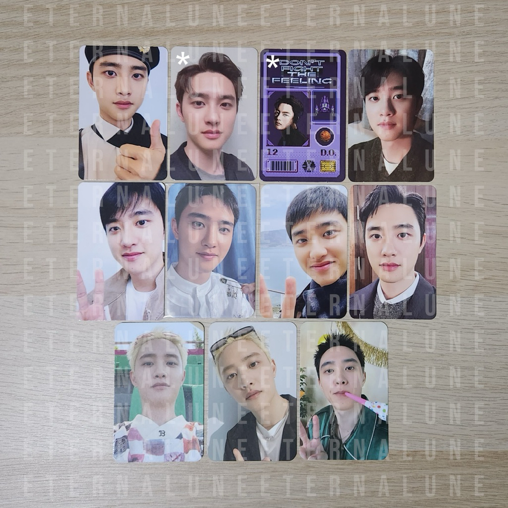 EXO D.O. Doh Kyungsoo Photocard Anniversary Necklace Do It Seoul