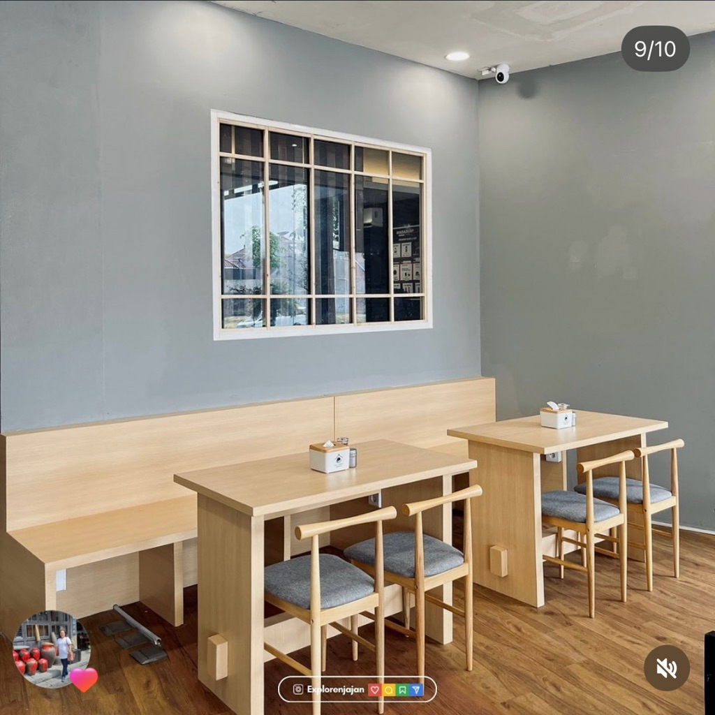 Furniture Kabinet Meja Kursi Bekas Cafe Resto Murah