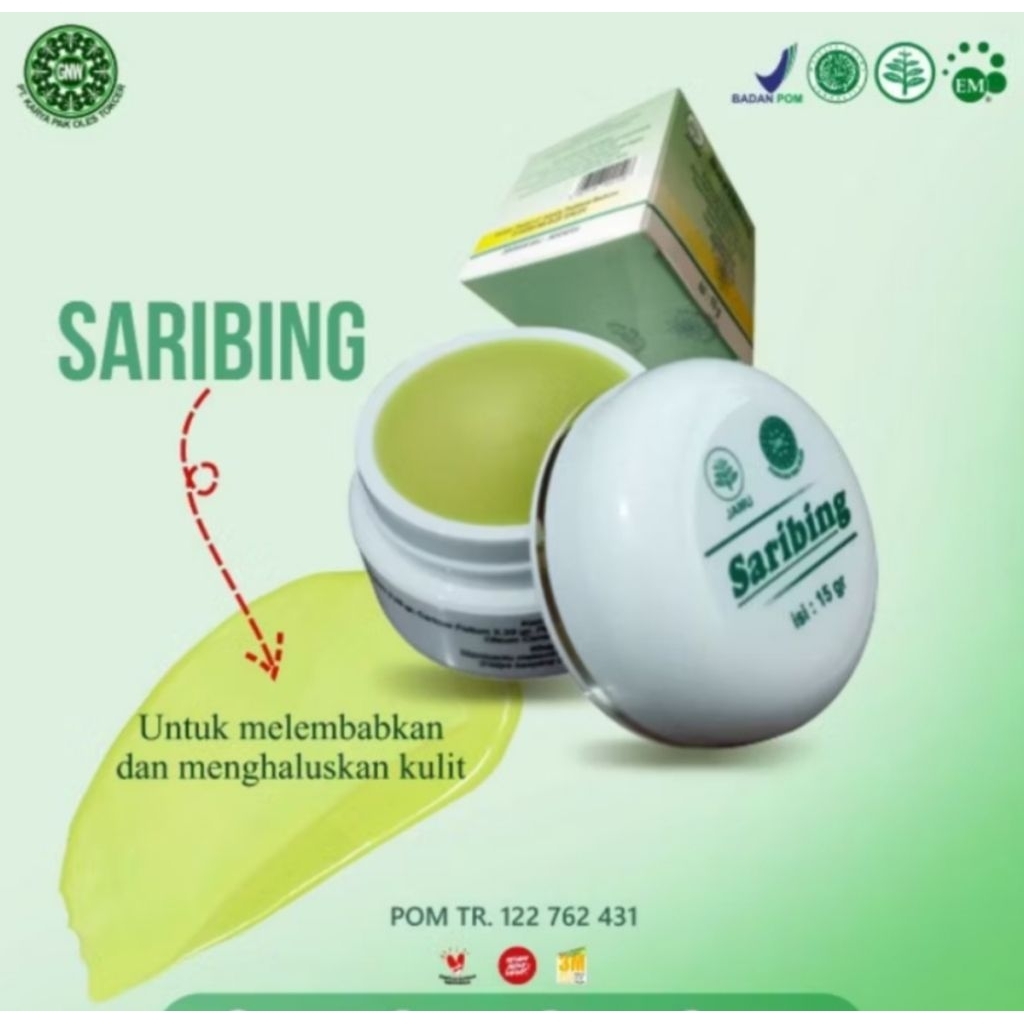 cream saribing bokashi saribing