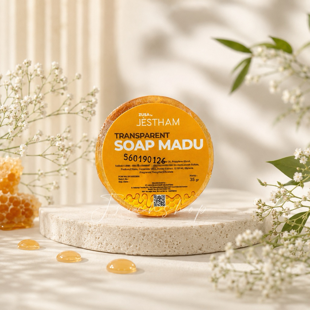 Jestham Transparent Soap Madu kk