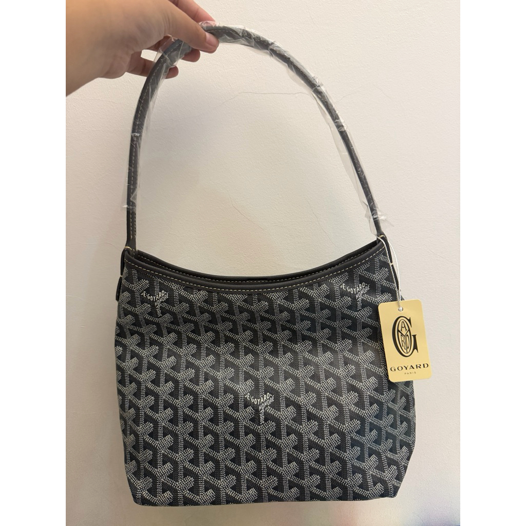 Goyard hobo mini grey