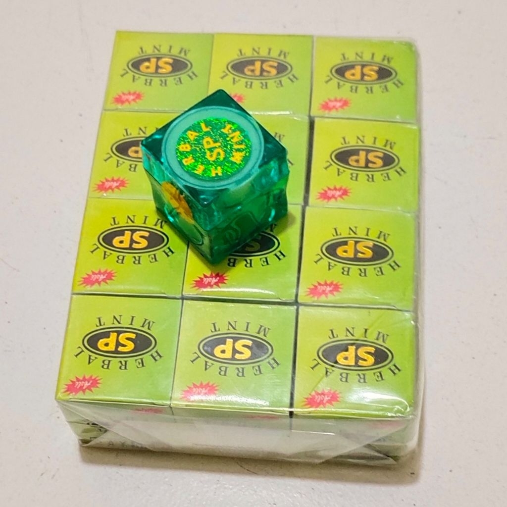 12 pcs herbal sp mint cream wajah