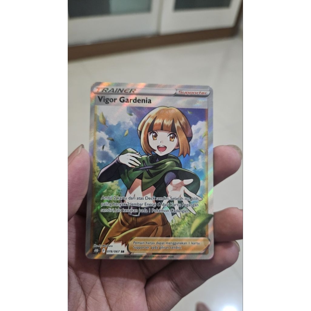 Pokemon Vigor Gardenia Penyulap Ruang Indonesia SR 78/67 Indo