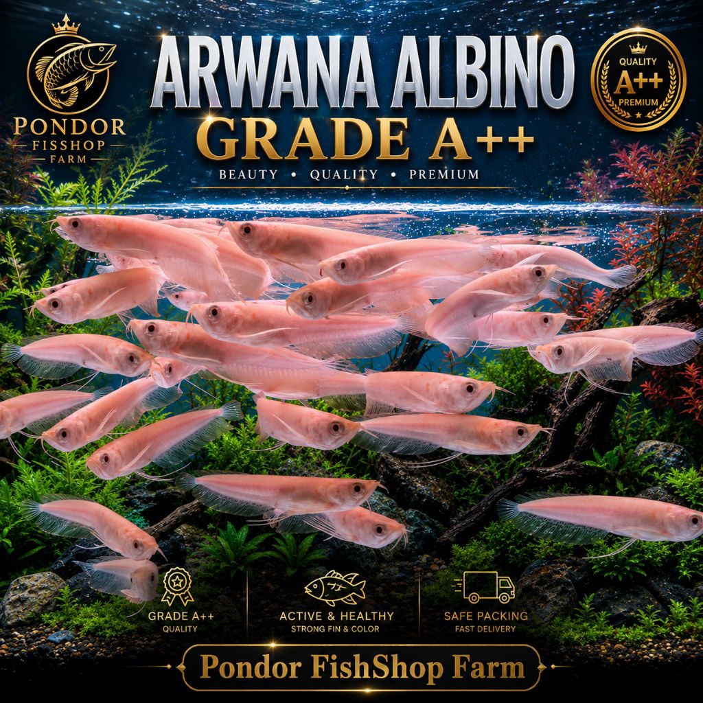 Arwana Albino Grade A++