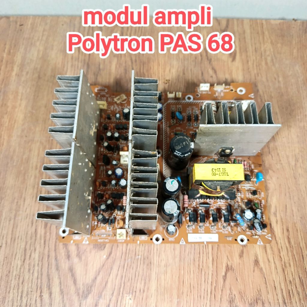 Modul ampli Polytron PAS68 xbr bekas copotan normal