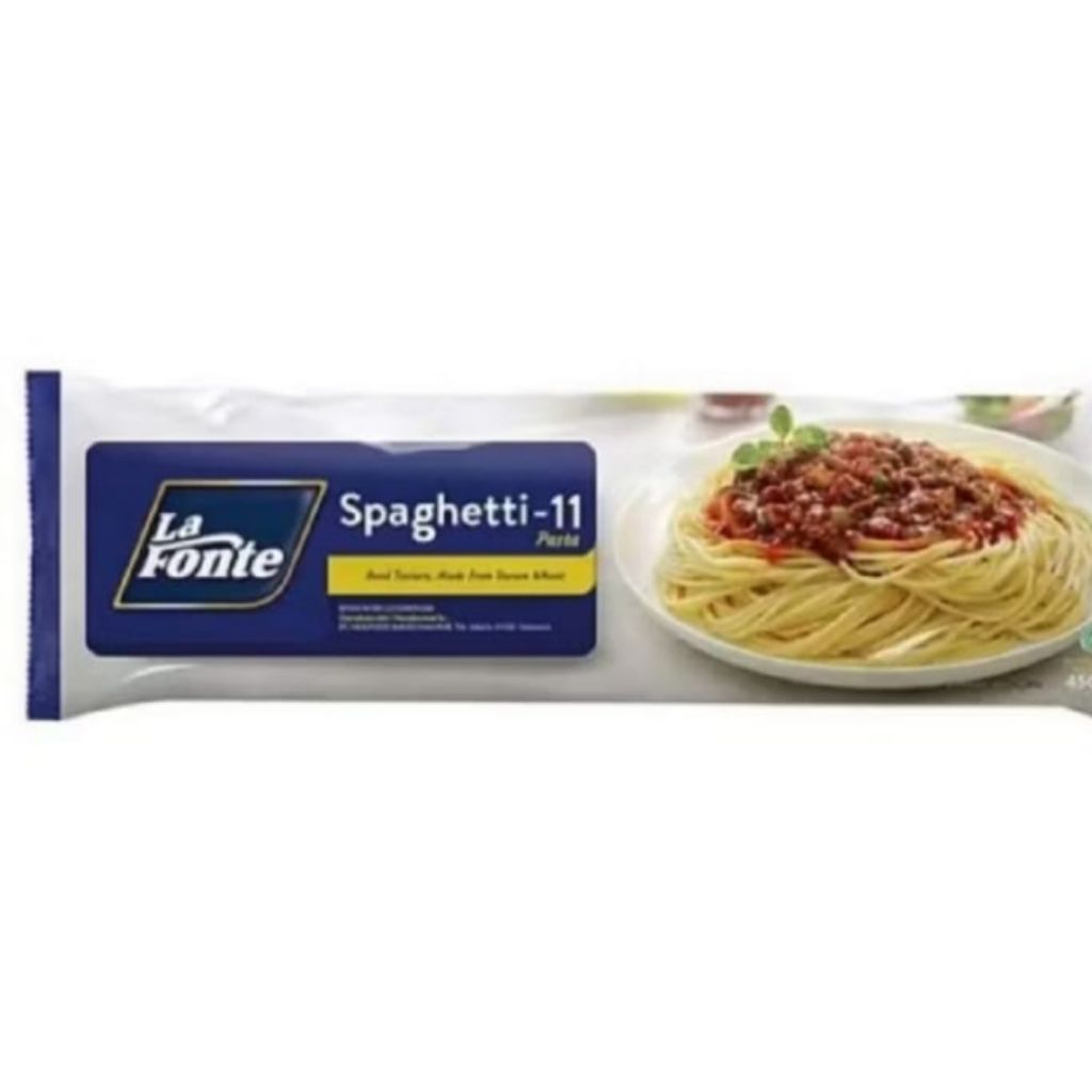 La Fonte Spaghetti -11 Pasta Mie Bentuk Lidi 450gr Lafonte Spageti