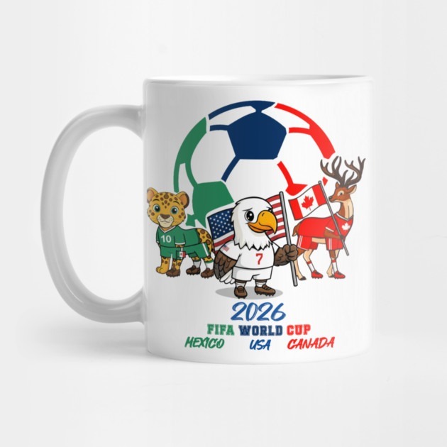 Mascot 2026 World Cup Tea Mug