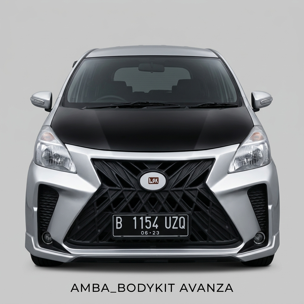 Promo Bemper Bodykit Avanza Xenia Veloz 2012 2013 2014 2015 Custom Lexus Style Mix Belakang Vazoma