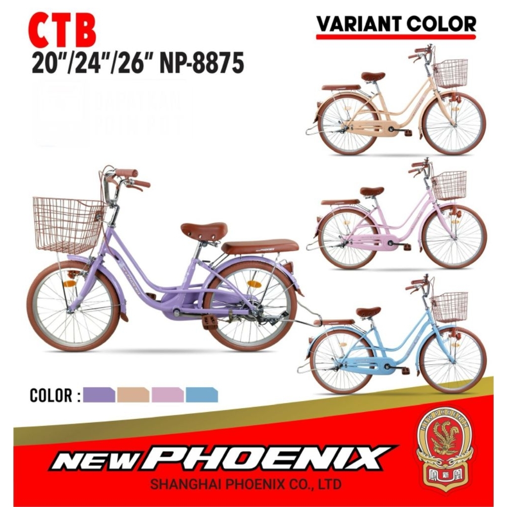 SEPEDA MINI 20 NEW PHOENIX NP 8875