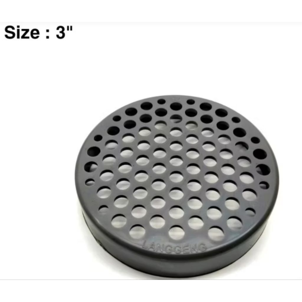 Dop Saringan 3 in PVC / Dop 3" 3 Inch / Tutup Pipa Biopori / Drain Cap