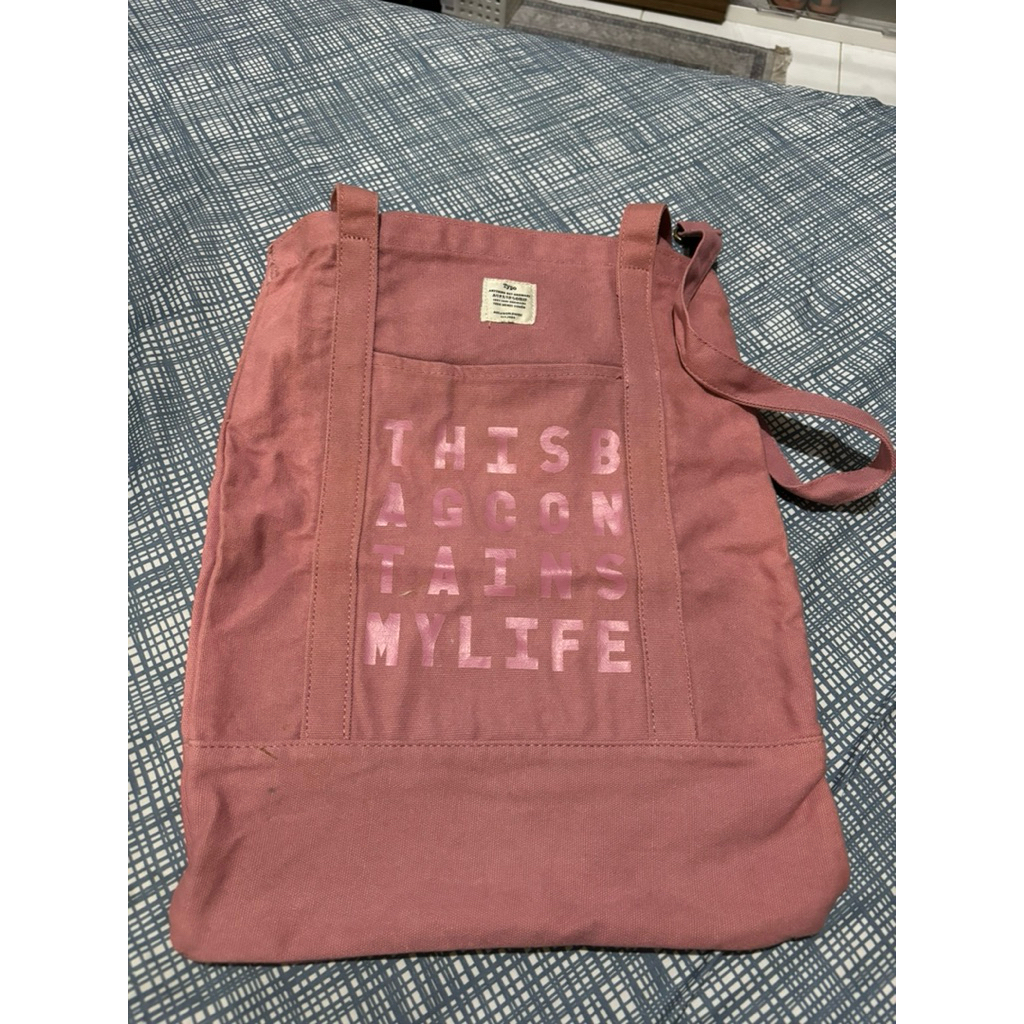 Tote bag Typo