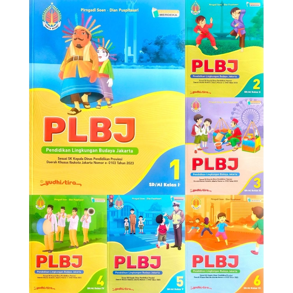 PLBJ (BAMUS) untuk SD/MI kelas 1-6 Kurikulum Merdeka Yudhistira
