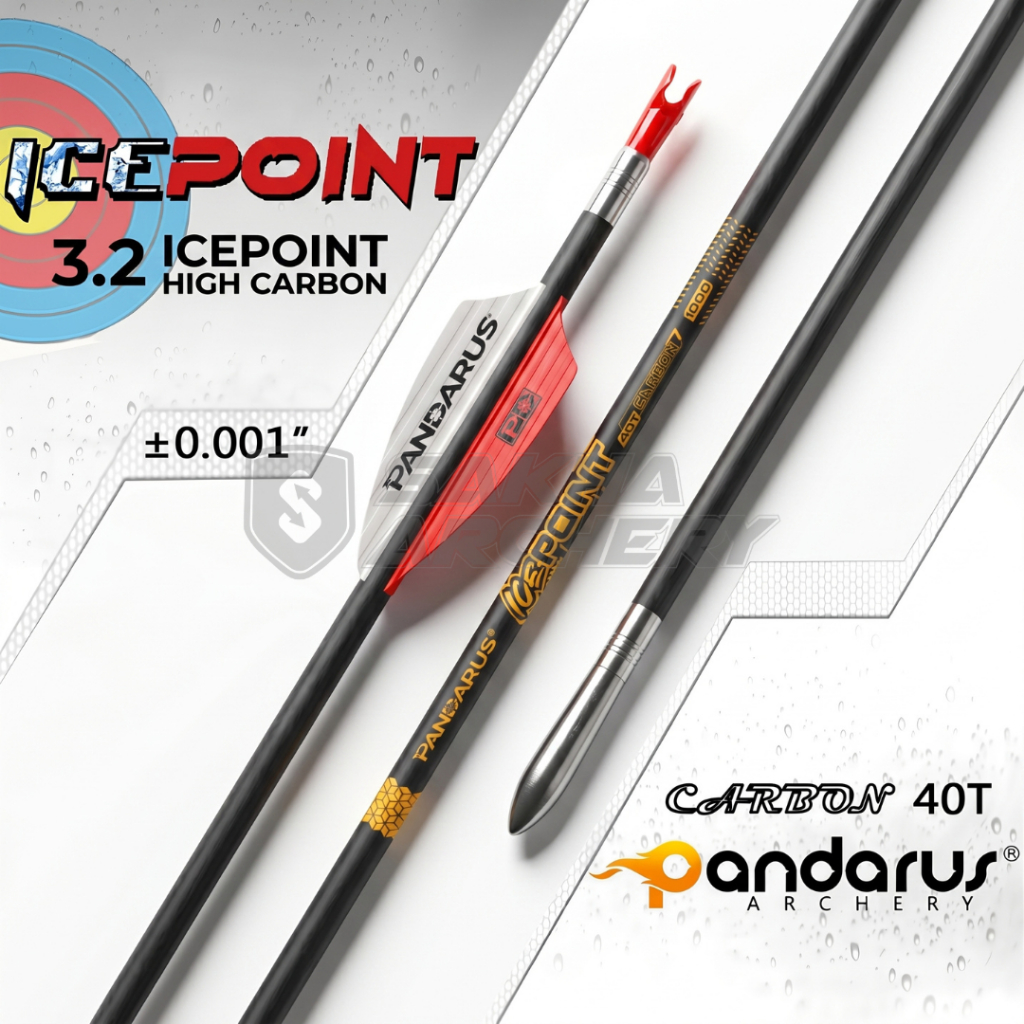 Arrow Pandarus Ice Point Gold Straightness 0.00 40T Carbon