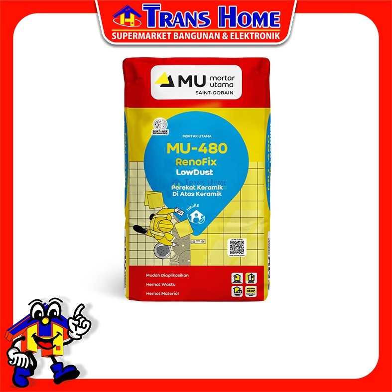 MU 480 TILE ON TILE 25KG LOW DUST (SEMEN MU )