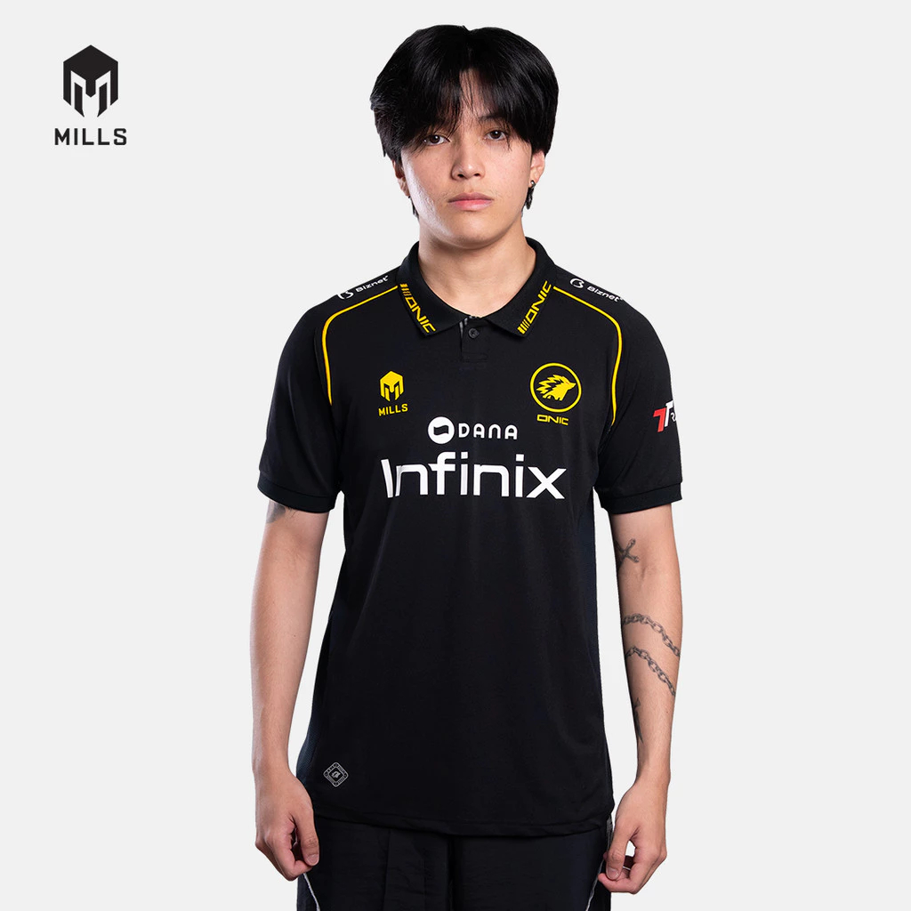 MILLS Jersey ONIC ESPORT AWAY JERSEY S17 PAVEMENT PI BLACK 00100870