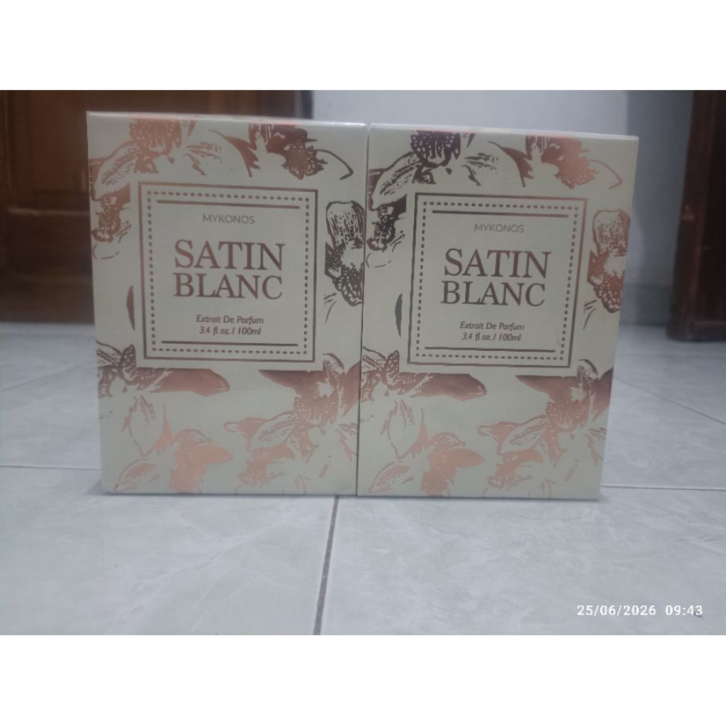 bundling satin blanc