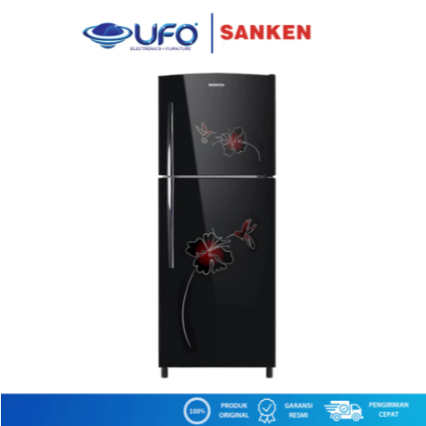 Sanken Kulkas 2 Pintu 172 Liter SKG236PAH-BK