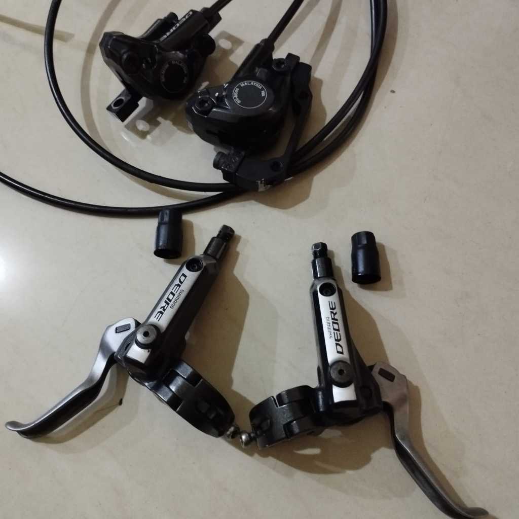 Brakeset Rem Shimano Deore M596, bukan SLX XT XTR