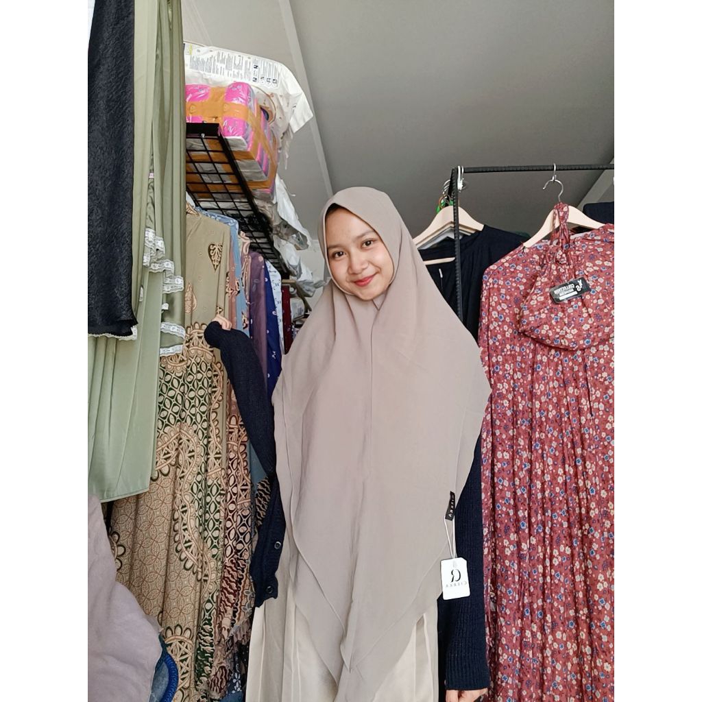 Hijab Khimar syar'i jumbo ceruty premium CIERRA