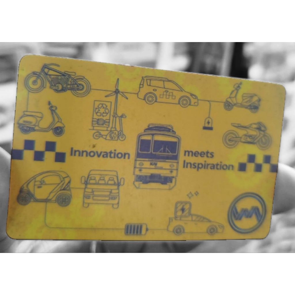 PL kartu KMT edisi kuning transportasi