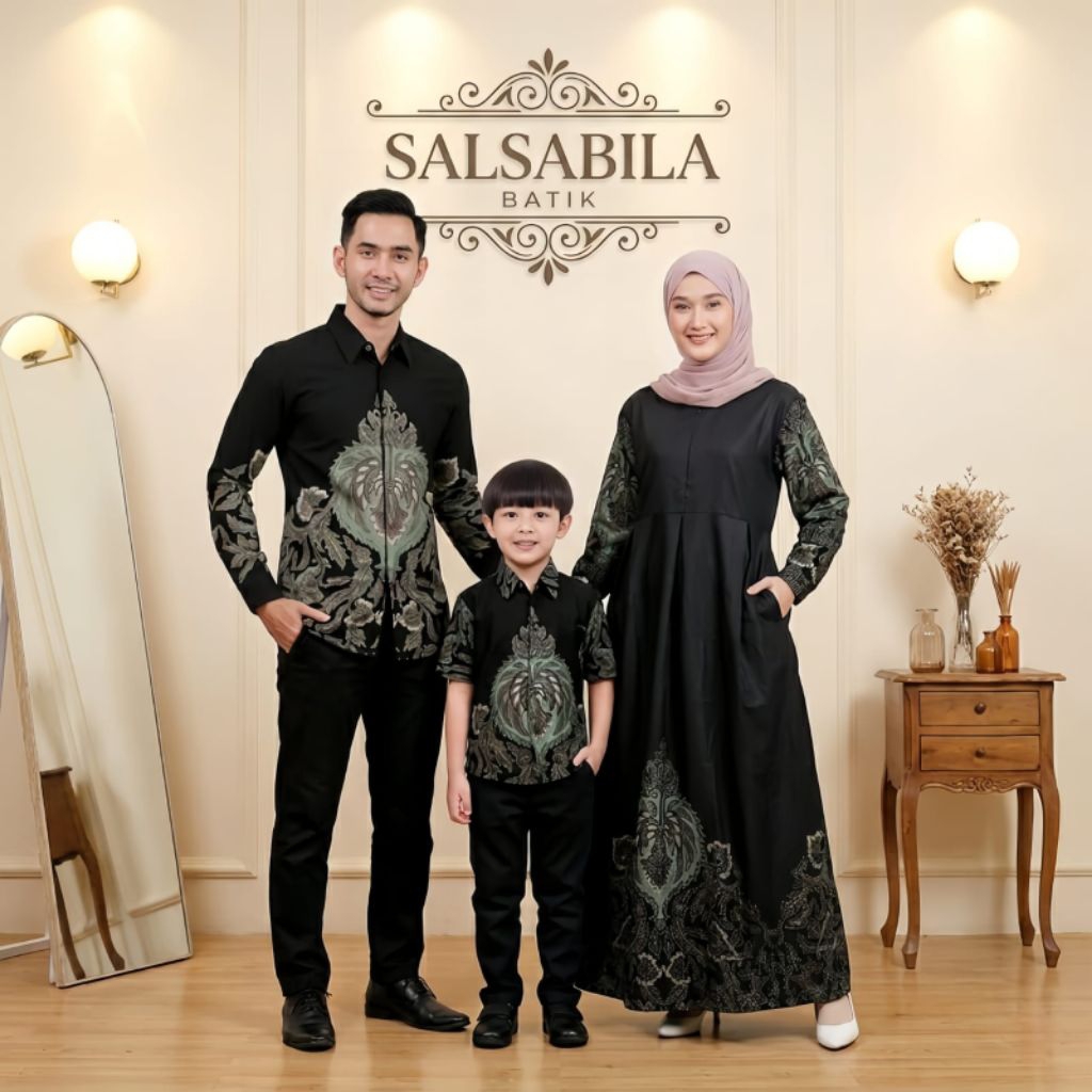 BAJU BATIK COUPLE KELUARGA - COUPLE BATIK PASANGAN SUAMI ISTRI