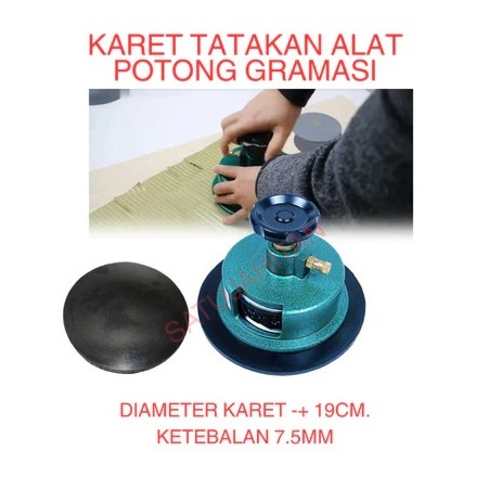 Alas Karet Tatakan Alat Potong Gramasi - Alas Potong Gramasi