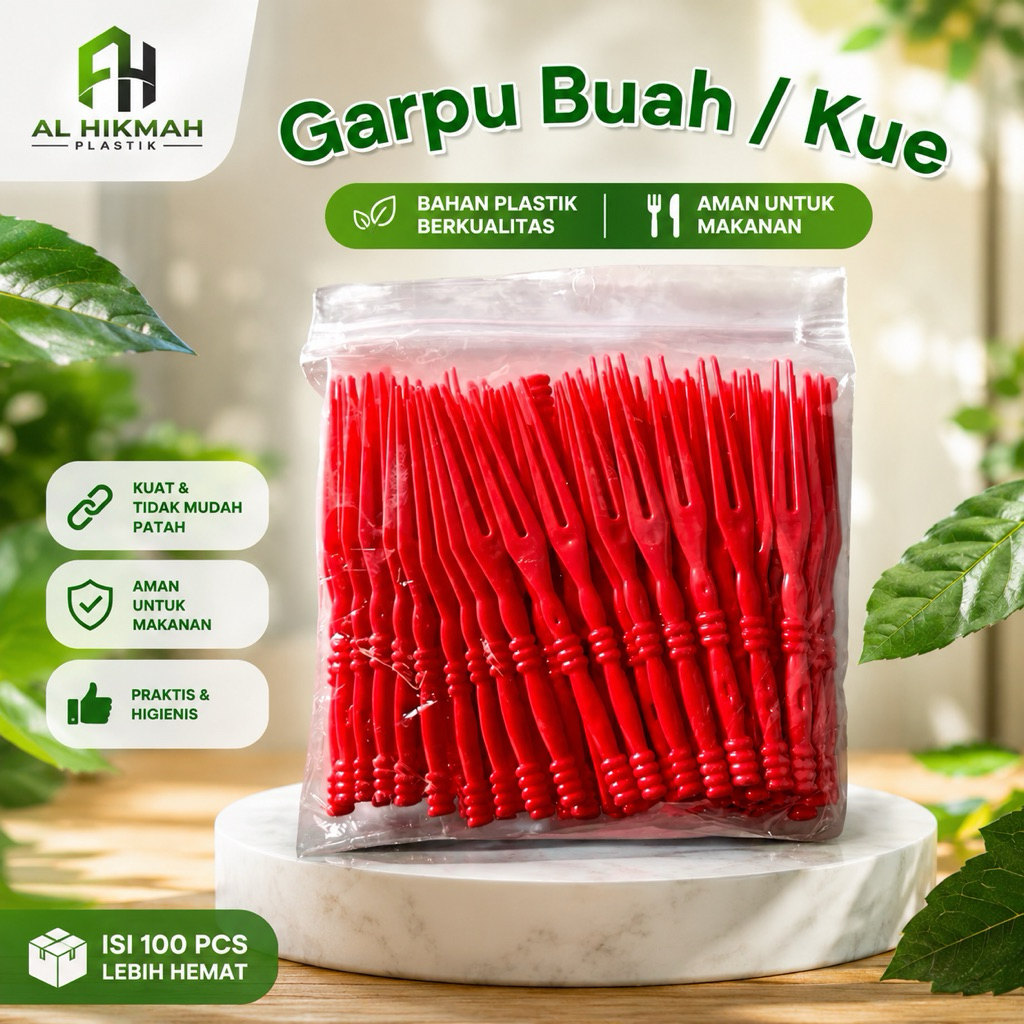 Garpu Buah / Garpu Kue Tart
