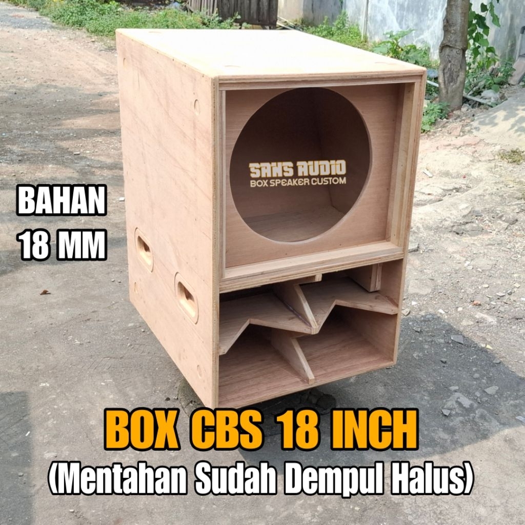 Box speaker cbs 18 inch