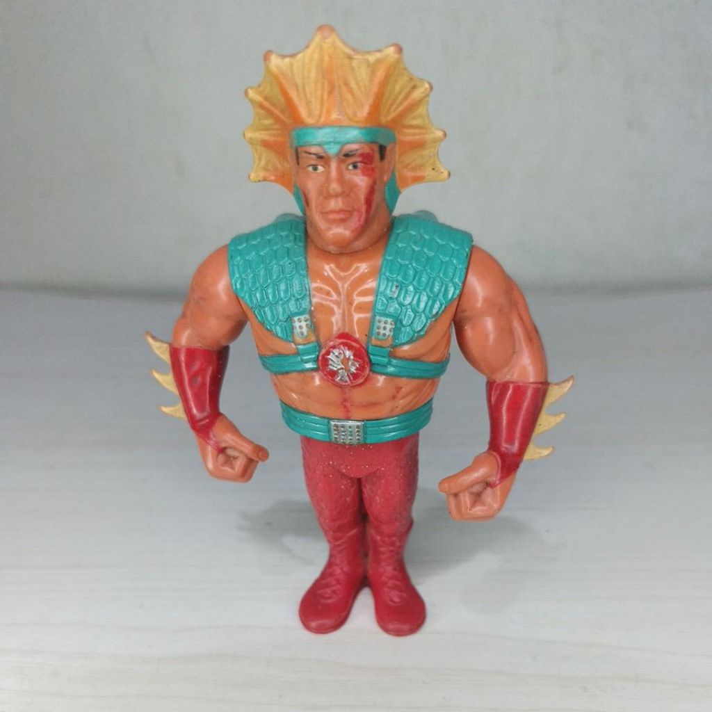 Hasbro 1990an figure Ricky "The Dragon" Steamboat vintage dari lini WWF