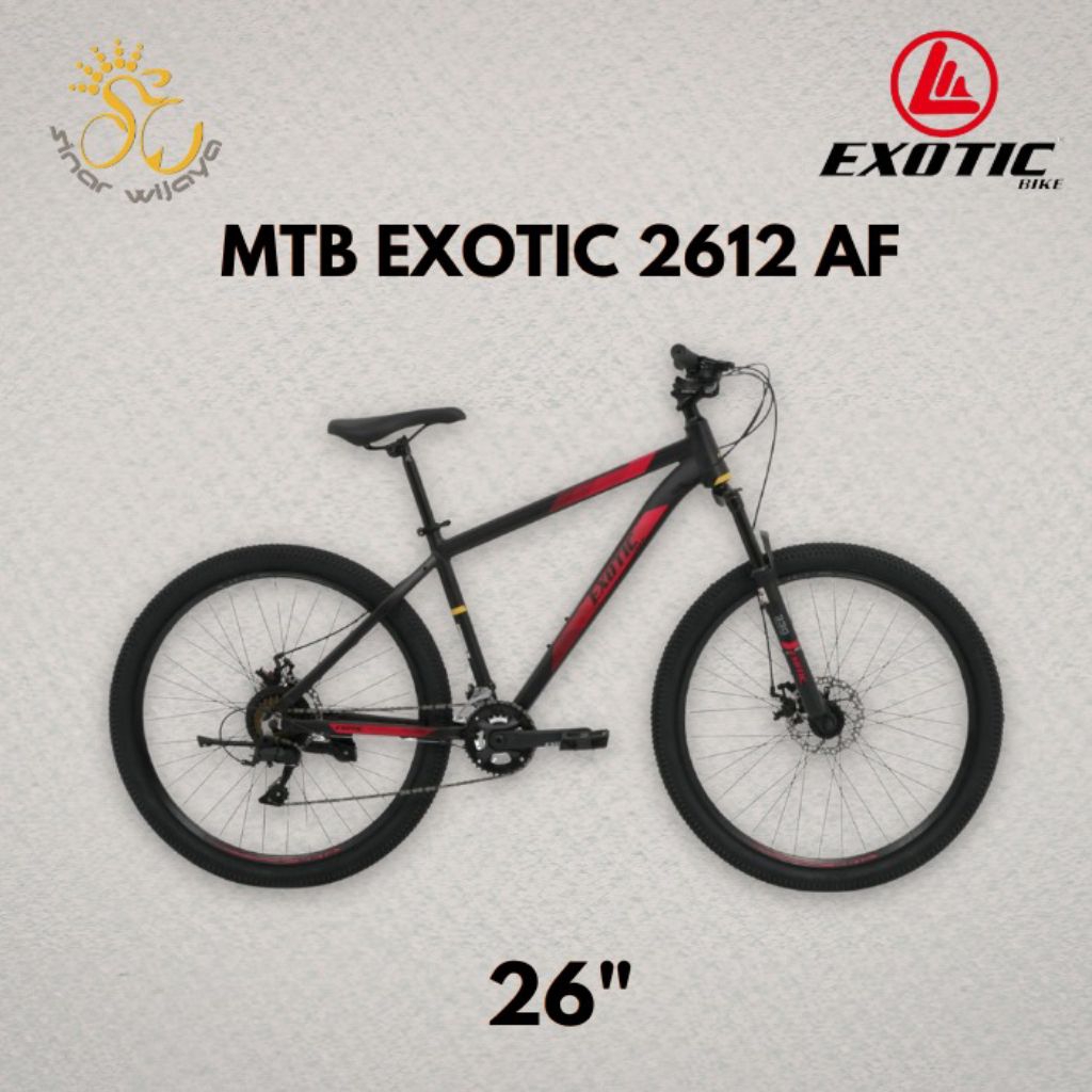 SEPEDA GUNUNG MTB 26 INCH EXOTIC 2612 AF