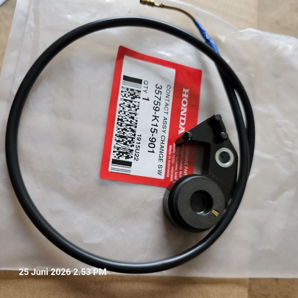 Switch Netral Honda CB150R StreetFire K15 2012-1015. 35759-K15-901