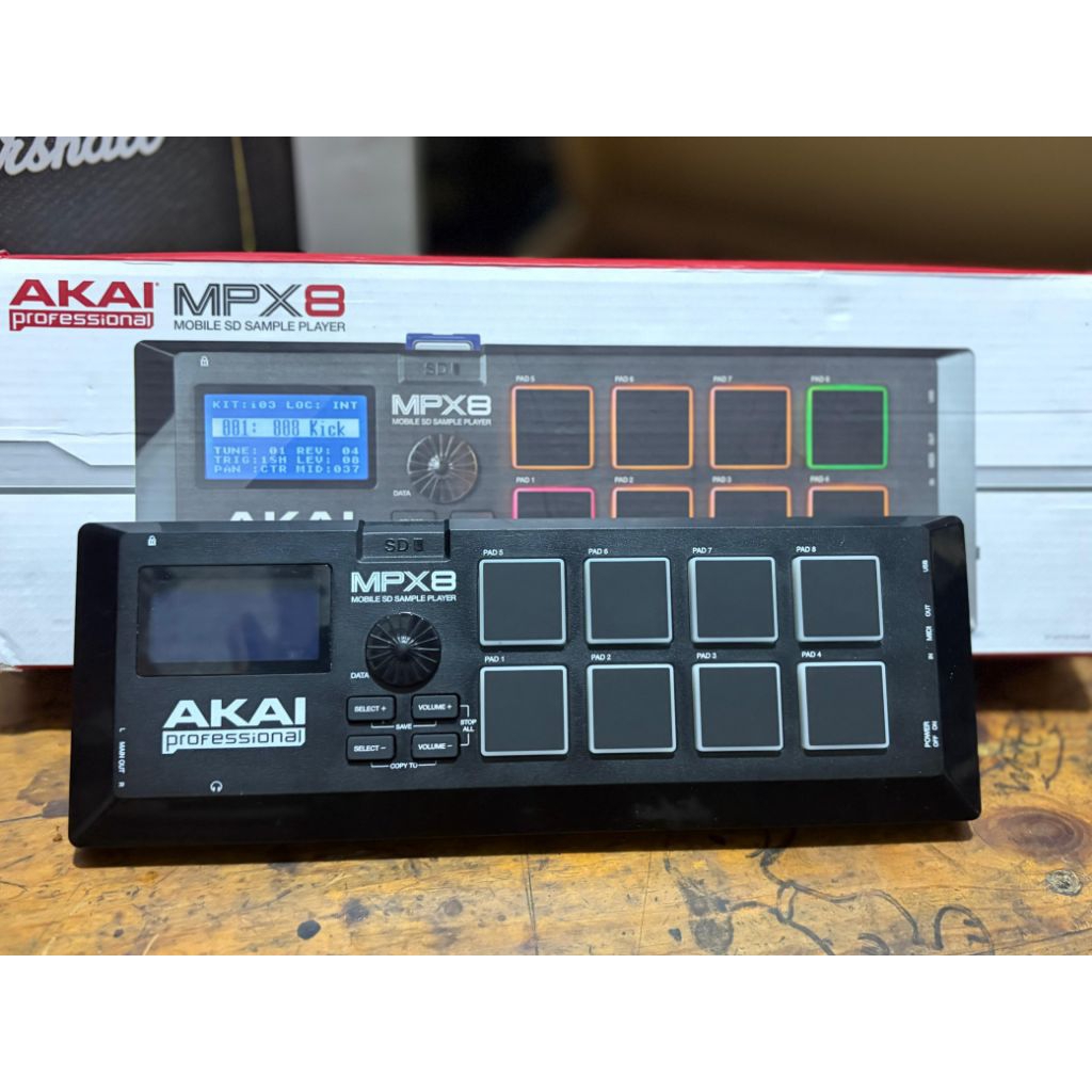 AKAI MPX8 DRUMPAD  MPX 8