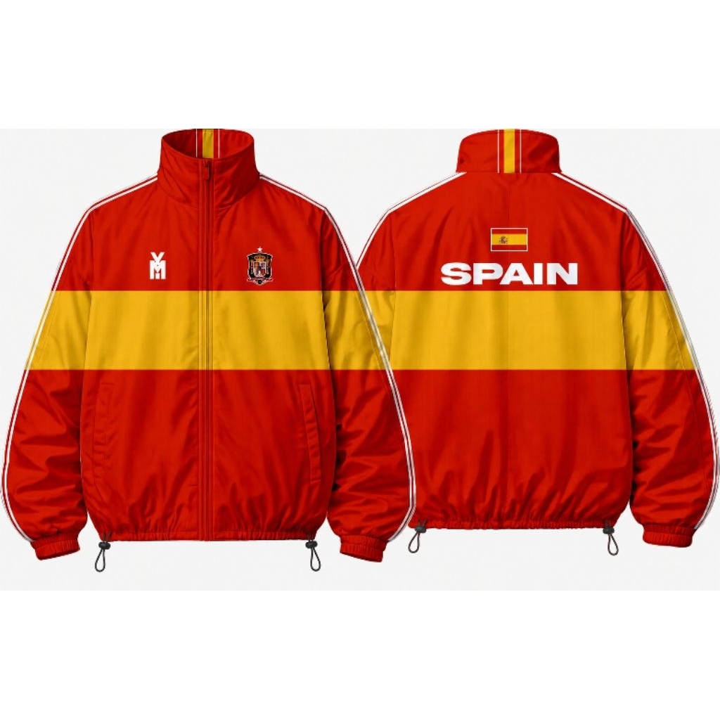 JAKET SPANYOL TRACKTOP BAGGY PREMIUM UNISEX YLIEMOFFICIALSTORE