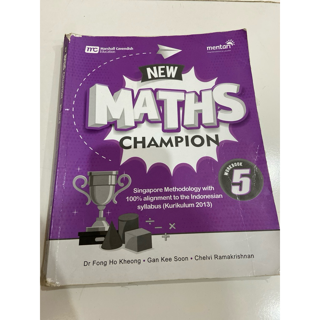 MATHS CHAMPION 5 workbook