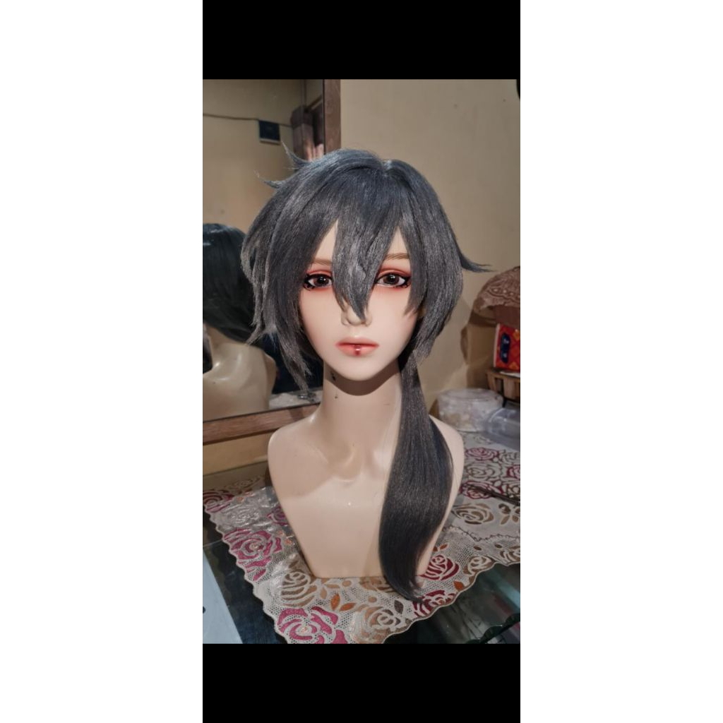 [PRELOVED] JUAL WIG STYLED COSPLAY ANIME NIKI SHIINA GAME ENSEMBLE STARS