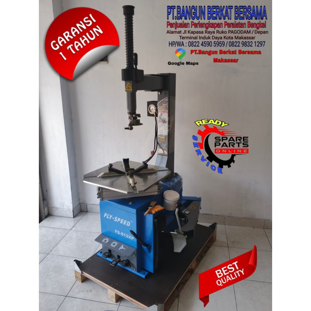 Mesin Pembuka Ban Mobil & Motor