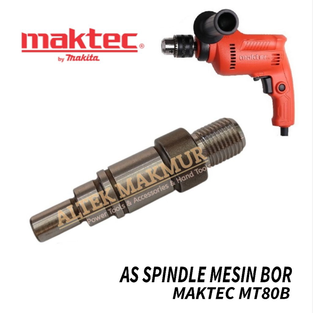 Spindle mesin bor 13mm maktec MT80B
