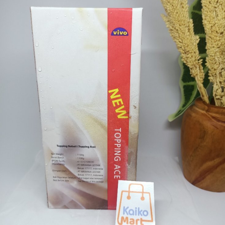 VIVO TOPPING ACE WHIPPING CREAM 1Lt - Topping Lembut dan Creamy