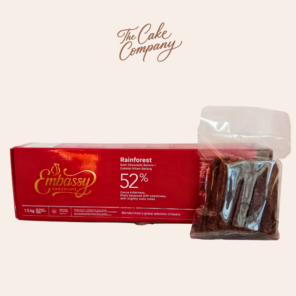 Tulip Stick Batons 52% / Tulip Embassy / tulip Rainforest - Cokelat Stik Couverture 52% Premium