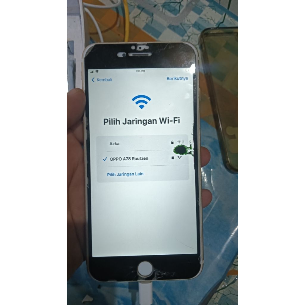spaylater iPhone 6s plus 32 gb 4G bh 89% bahan