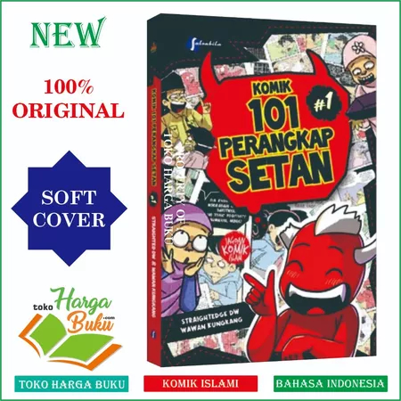 Foto Komik 101 Perangkap Setan JILID 1 Buku Anak Talbis Iblis Penerbit Salsabila