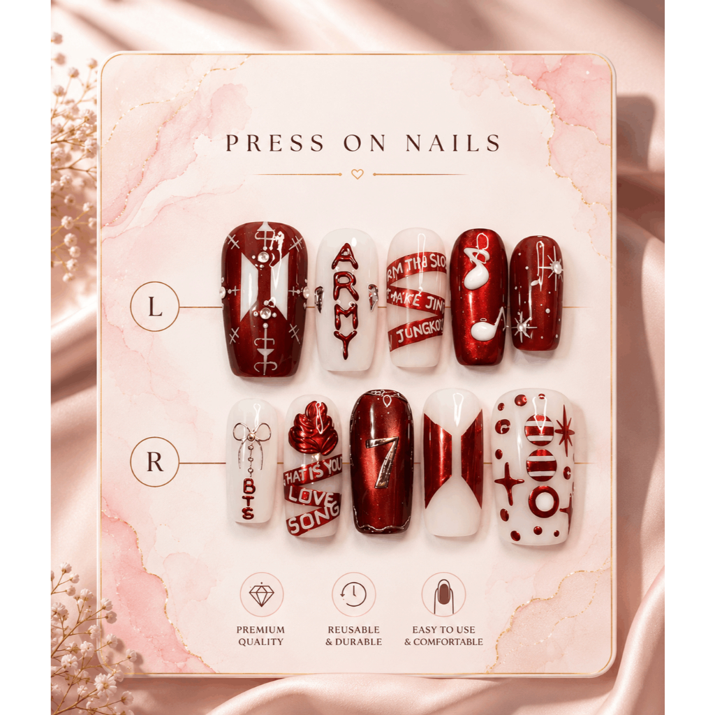 Nail Art | BTS WORLD TOUR 'ARIRANG' IN JAKARTA