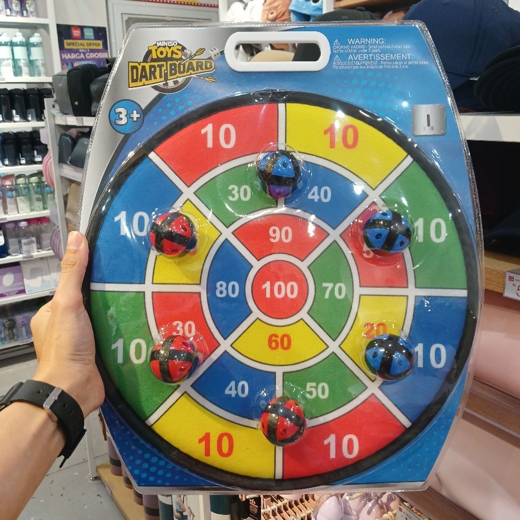 MINISO Dart Board ( Permainan Papan Dart )