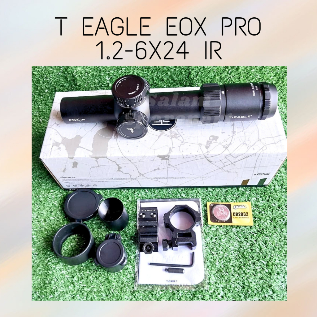 Jual Teleskop T Eagle EOX PRO 1.2-6X24 IR || Telescope T Eagle EOX PRO || Teleskop T Eagle Terbaru T