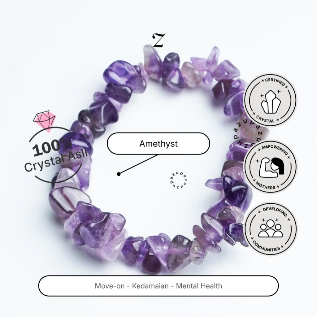 Zupazupazuu Myriad Crystal Bracelet - Amethyst
