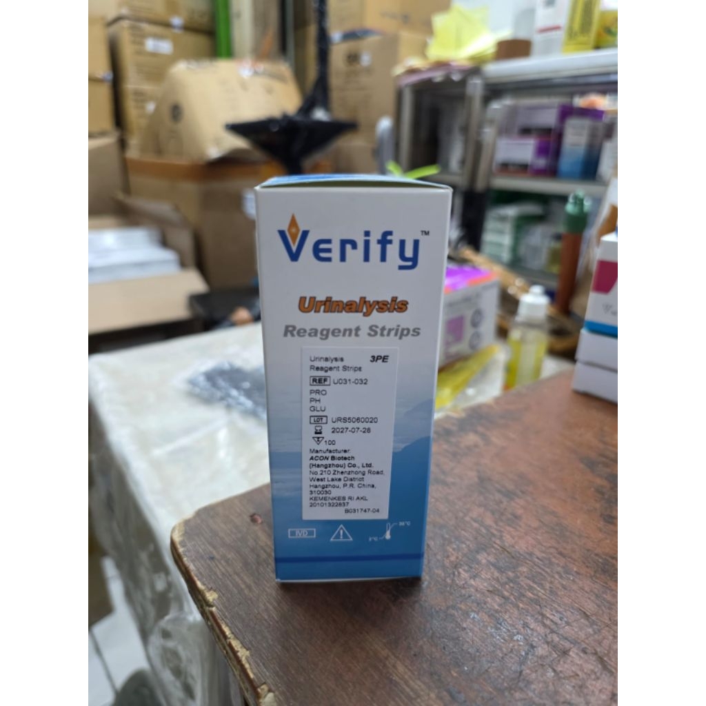 Strip Urine Verify 3 Parameter